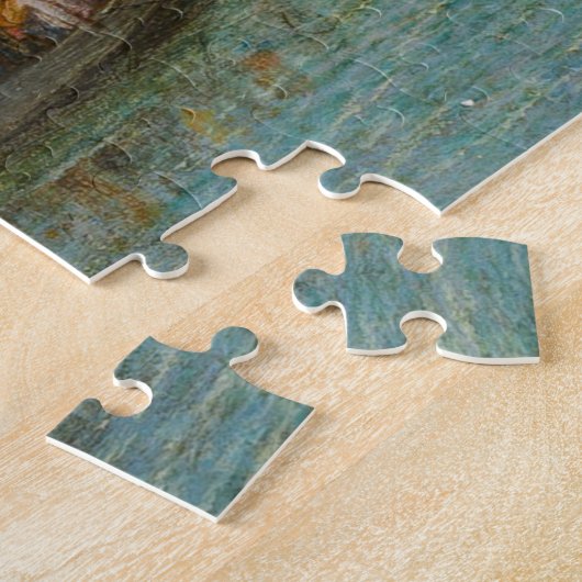 Het landschap van Jan Brueghel de Elder Legpuzzel (Zijkant)