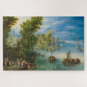 Het landschap van Jan Brueghel de Elder Legpuzzel (Horizontaal)