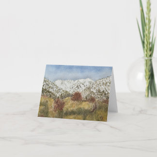 Het landschap van Nevada 1 Kaart