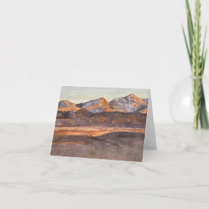 Het landschap van Nevada 2 Kaart