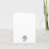 Het landschap van Nevada 4 Kaart (Achterkant)