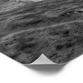 Het landschap van Passo Sellla Poster (Hoek)