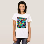 Het landschap van Peaks T-shirt (Voorkant volledig)