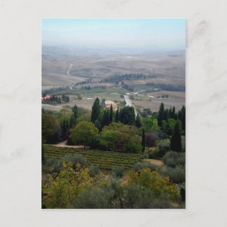 Het Landschap van Pienza Briefkaart