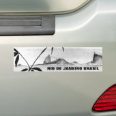 Het landschap van Rio Bumpersticker (Op auto)