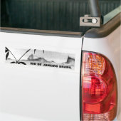 Het landschap van Rio Bumpersticker (Op Truck)