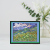 Het landschap van Saint-Ré my, Van Gogh, Briefkaart (Staand voorkant)