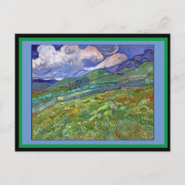 Het landschap van Saint-Ré my, Van Gogh, Briefkaart