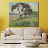 Het landschap van Texas Hill Country, Onderdonk Canvas Afdruk
