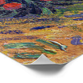 Het landschap van Van Gogh Poster (Hoek)