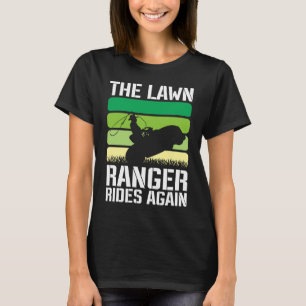 Het landschappelijk ontwerp van de grasranger Ride T-shirt