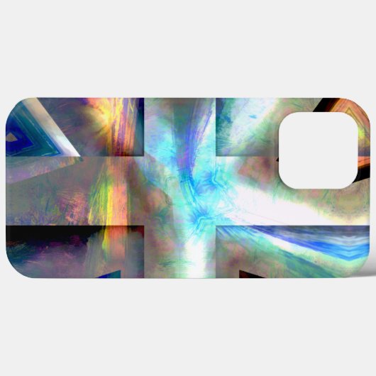 Het landschappelijke knipsel dat in lijst wordt om Case-Mate iPhone case (Achterkant (horizontaal))