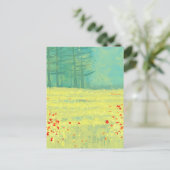 Het Landschapsschilderen van het venster Briefkaart (Staand voorkant)