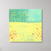 Het Landschapsschilderen van het venster Canvas Afdruk (Voorkant)