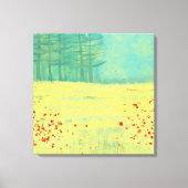 Het Landschapsschilderen van het venster Canvas Afdruk (Voorkant)