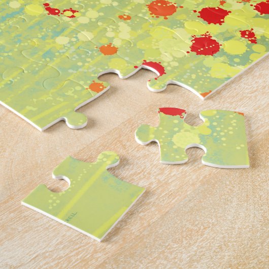 Het Landschapsschilderen van het venster Legpuzzel (Zijkant)