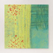 Het Landschapsschilderen van het venster Legpuzzel (Horizontaal)