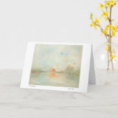 Het landschapsschilderwerk van de sluishouder kaart (Gele Bloem)