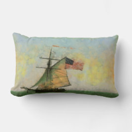 Het lange Lumbale Sierkussen van het Kunstwerk van Kussen