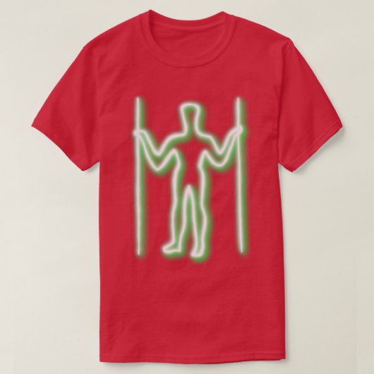 Het lange Man van Wilmington T-shirt (Design voorkant)
