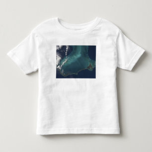 Het lange, smalle Eleuthra-eiland van de Bahama's Kinder Shirts