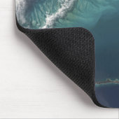 Het lange, smalle Eleuthra-eiland van de Bahama's Muismat (Hoek)