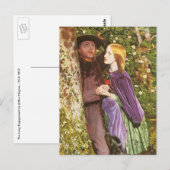 Het lange Verloving van Arthur Hughes, de Kunst Briefkaart (Voorkant / Achterkant)
