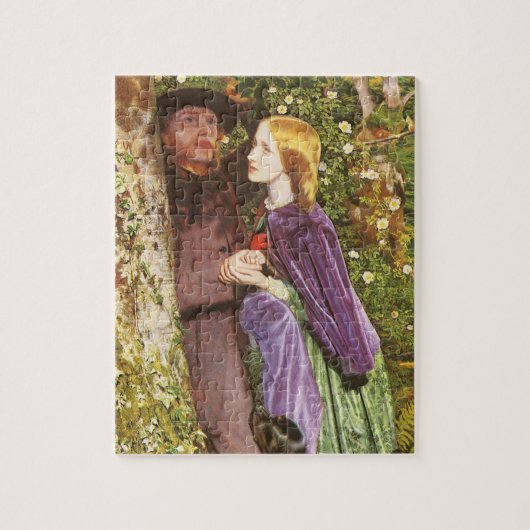 Het lange Verloving van Arthur Hughes, de  Kunst Legpuzzel (Verticaal)
