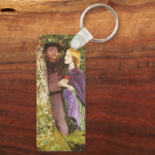 Het lange Verloving van Arthur Hughes, de  Kunst Sleutelhanger (Achterkant)