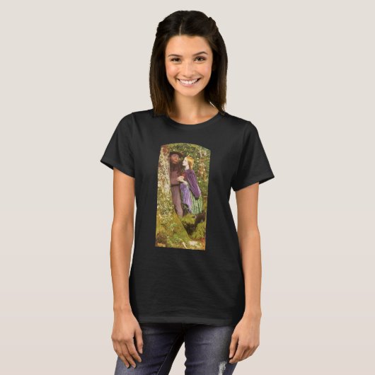 Het lange Verloving van Arthur Hughes, de  Kunst T-shirt (Voorkant volledig)