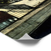 Het langste aquaduct op het Erie Canal Poster (Hoek)