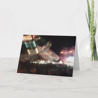 Het langzame Wenskaart van Carnaval van het Blind Kaart