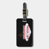 Het Las Vegas-teken - Welkom in Fabulous Las Vegas Bagagelabel (Voorkant verticaal)