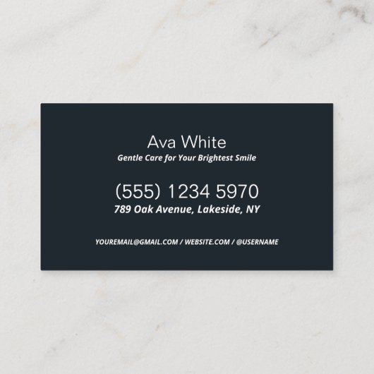 Het lassen Douane QR Visitekaartje (Achterkant)