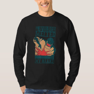 Het lassen van Helmet Gezegde Welder Smeltte Mijn  T-shirt