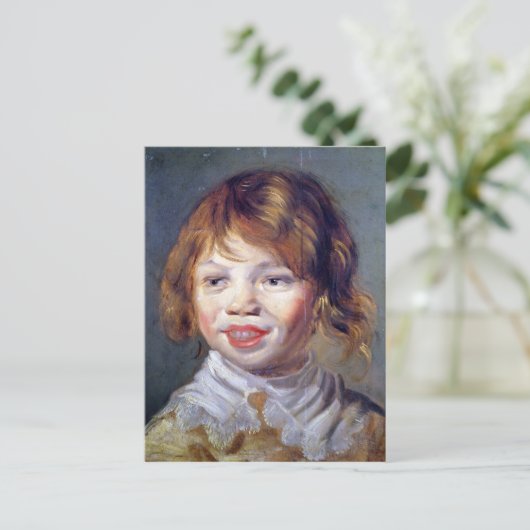 Het lasterkind briefkaart (Staand voorkant)