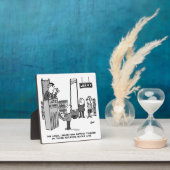 Het late bibliotheekboek. Zware straf. grappig Fotoplaat (Insitu)