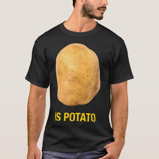 Het late Show met Stephen Colbert is aardappelchar T-shirt (Voorkant)