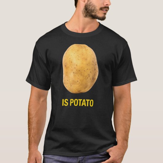 Het late Show met Stephen Colbert is Potat T-shirt (Voorkant)