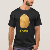 Het late Show met Stephen Colbert is Potat T-shirt (Voorkant)