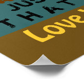 Het laten gaan - 12X12 Poster (verandering in canv (Hoek)