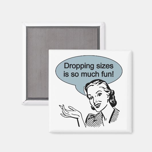 Het laten vallen Grootte is zo veel vun Magneet (Voorkant / Achterkant)