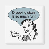 Het laten vallen Grootte is zo veel vun Magneet (Voorkant)