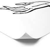 Het laten vallen Grootte is zo veel vun Poster (Hoek)