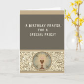 Het Latijnse Gebed van het Avondmaal van het Gebed Kaart (Gele Bloem)