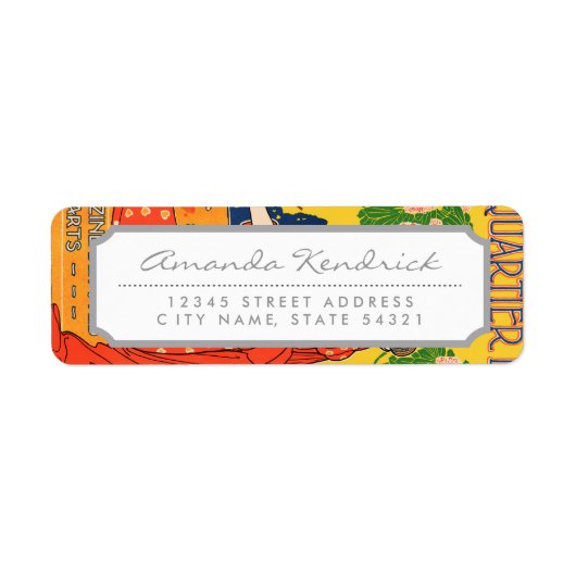 Het Latijnse Kwartier. Een tijdschrift gewijd aan  Etiket (Voorkant)