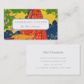 Het Latijnse Kwartier. Een tijdschrift gewijd aan  Visitekaartje (Voorkant / Achterkant)