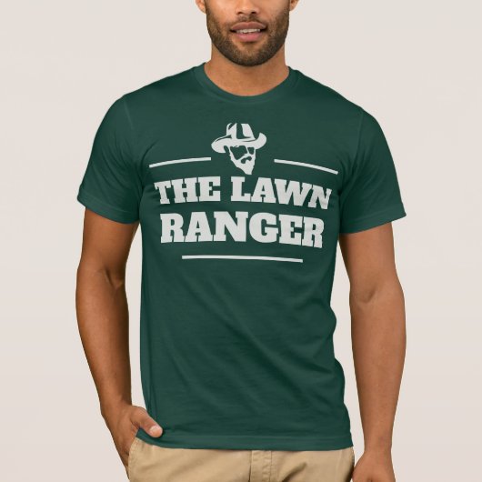 Het Lawn Ranger Koel Maaishirt T-shirt (Voorkant)