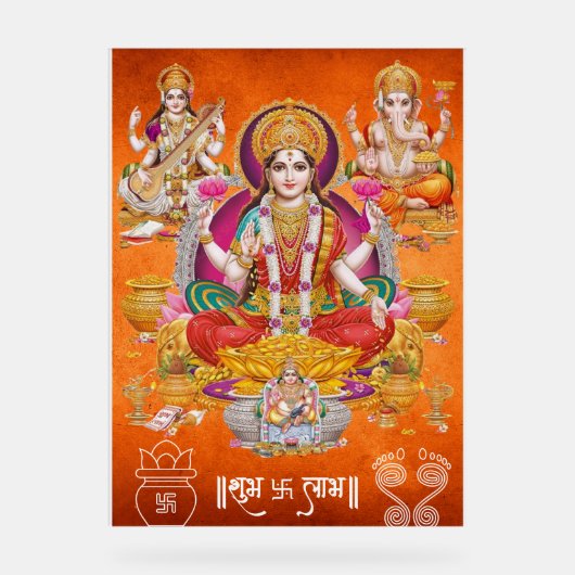 Het Laxmi Mata Poster (Voorkant)