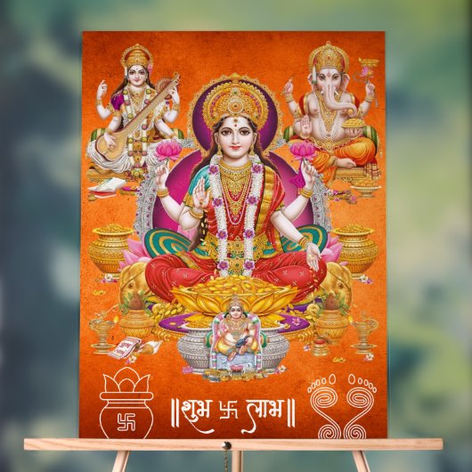 Het Laxmi Mata Poster (Neutraal)